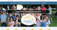 Desktop Screenshot of championsforkids.ucdsb.on.ca