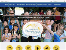 Tablet Screenshot of championsforkids.ucdsb.on.ca